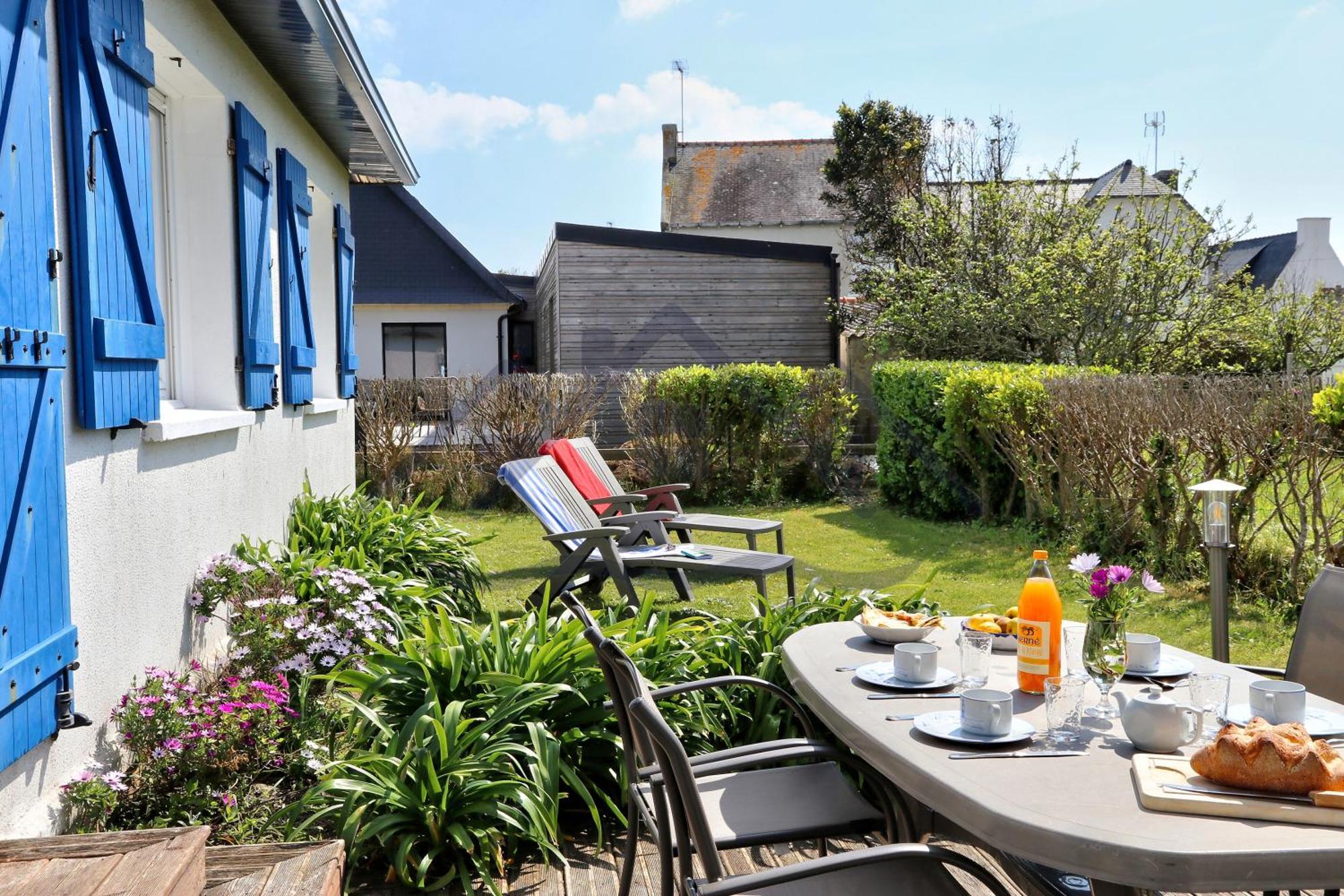 Localise - M3B - Souvenir Du Guil - Maison De Plain-Pied Avec Jardin Clos Au Guilvinec - Tout A Pied, Plages, Port, Centre, Commerces, Marche - Wif Inclus - Linge De Lit Inclus - Animaux Bienvenus Eksteriør bilde