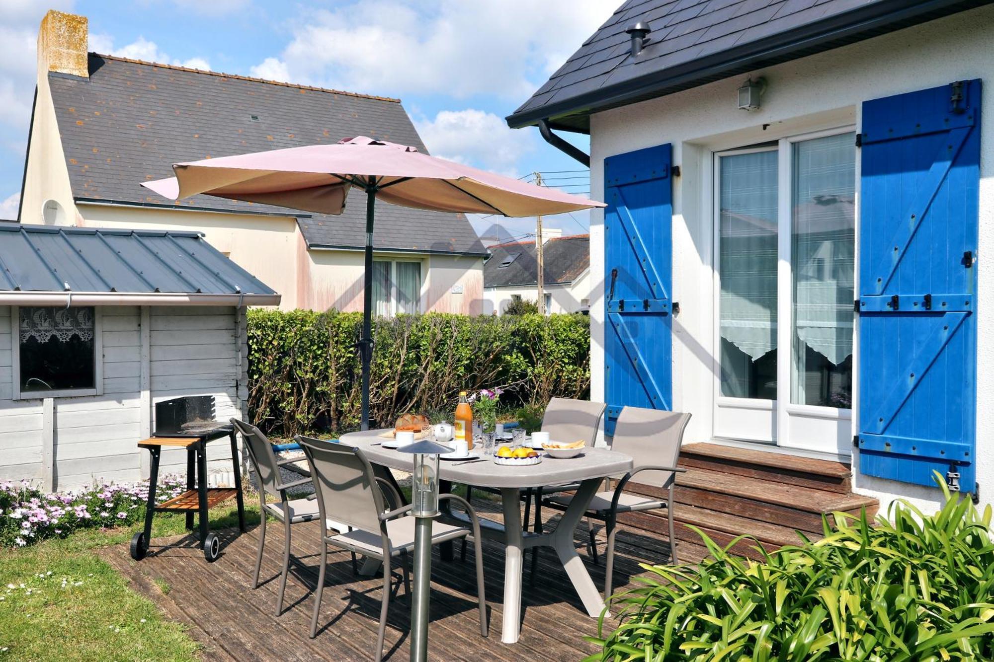 Localise - M3B - Souvenir Du Guil - Maison De Plain-Pied Avec Jardin Clos Au Guilvinec - Tout A Pied, Plages, Port, Centre, Commerces, Marche - Wif Inclus - Linge De Lit Inclus - Animaux Bienvenus Eksteriør bilde